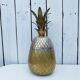 Vintage silver brass pineapple ice bucket
