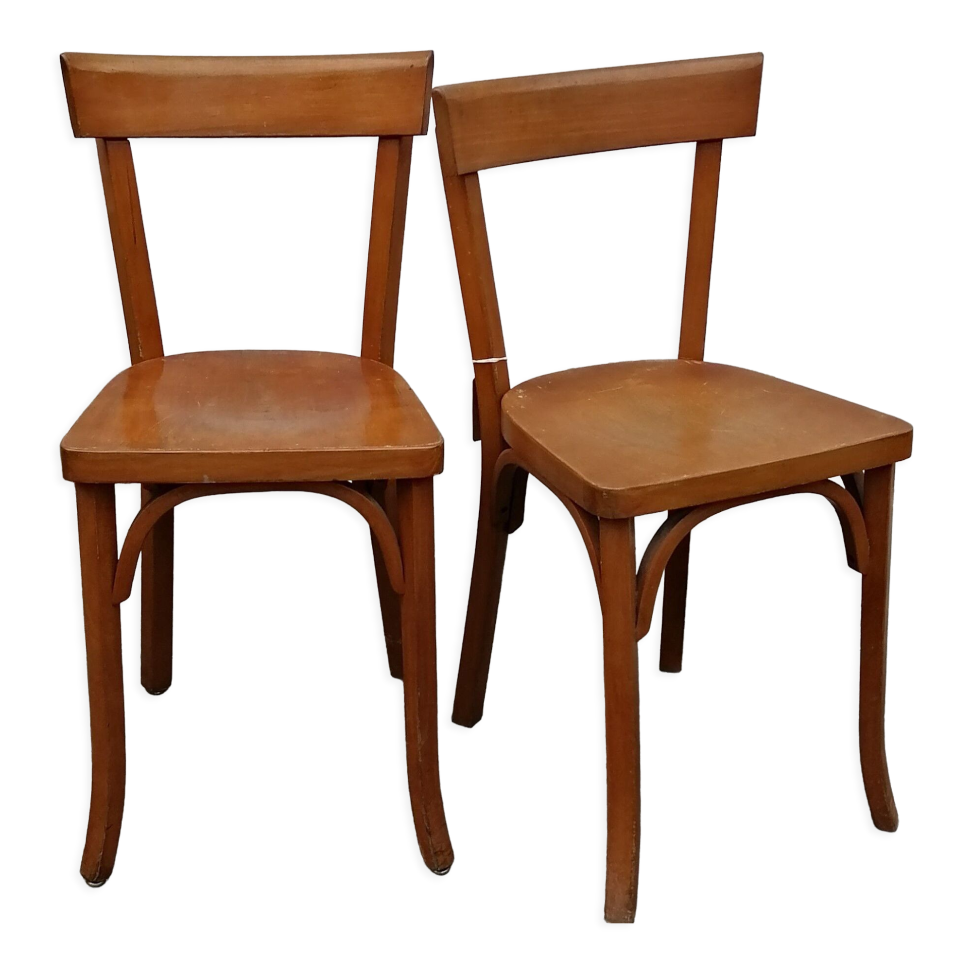Lot 2 bistrot baumann chairs