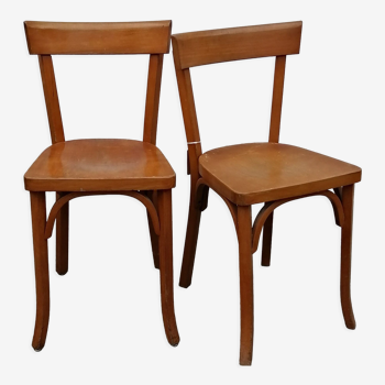 Lot 2 bistrot baumann chairs