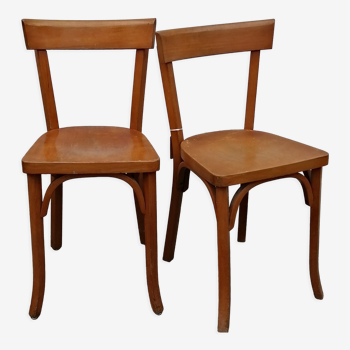 Lot 2 chaises bistrot baumann