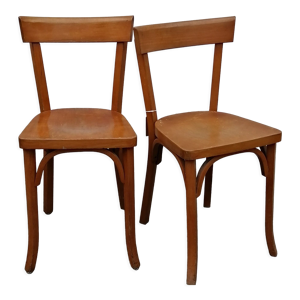 lot 2 chaises bistrot