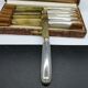 Box of 6 melon knives handle in silver Ernest Prost