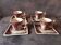 Set of 4 cups and saucers Amadeus