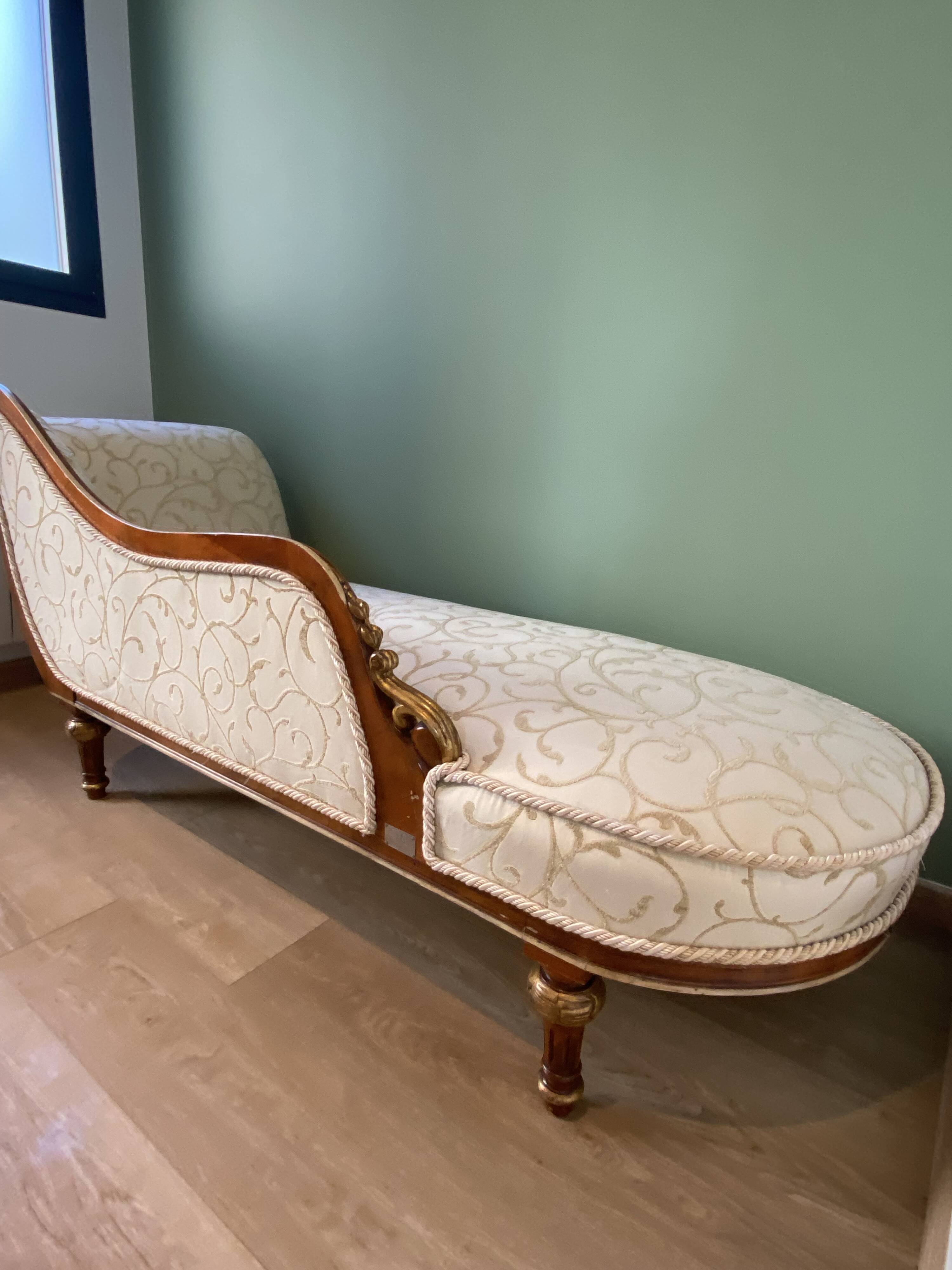 Meridienne cornelio cappellini -provenance superyatch-made in italy