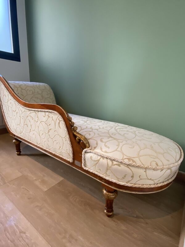 Meridienne cornelio cappellini -provenance superyatch-made in italy