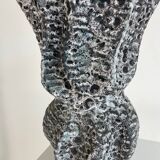 Large fat lava style vase