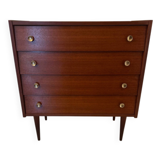 Vintage Scandinavian chest of drawers