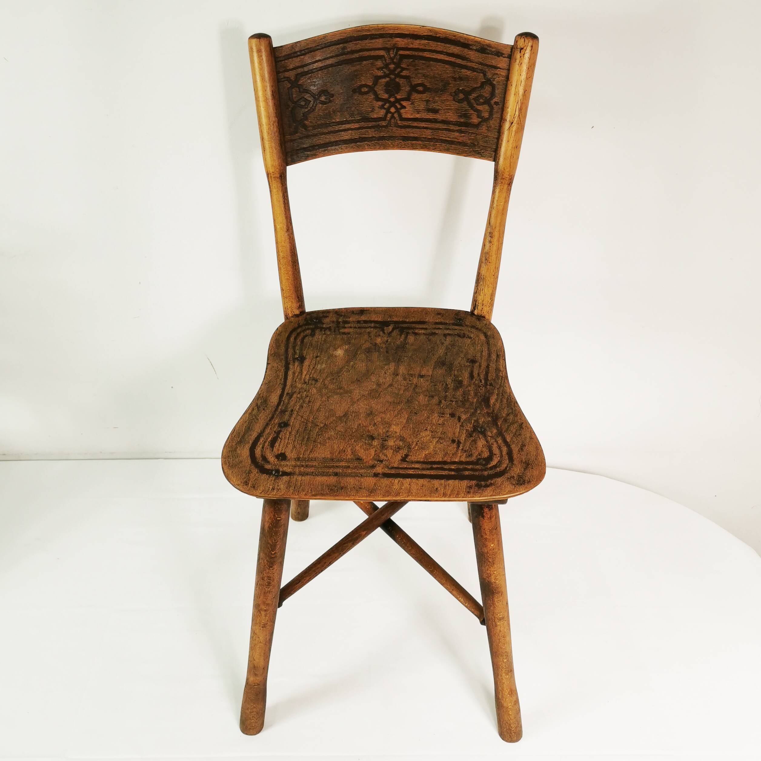 Chaise Mundus ancienne, Autriche, années 1920