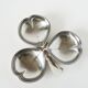 Stainless steel pocket emptier, Clover model, Design, 1970