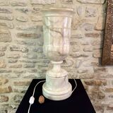 “medicis” lamp in vintage alabaster 70