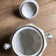 Limoges Lafarge porcelain bonbonnière or sugar bowl