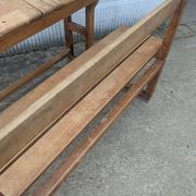 Banc avec dossier
