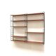 Vintage wall shelf designed by A.D. Dekker for Tomado in the 1960s