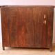 Old glazed sideboard in original blue patina Burmese teak