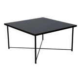 Table basse vintage en stratifié et métal, design, Italie, années 1990
