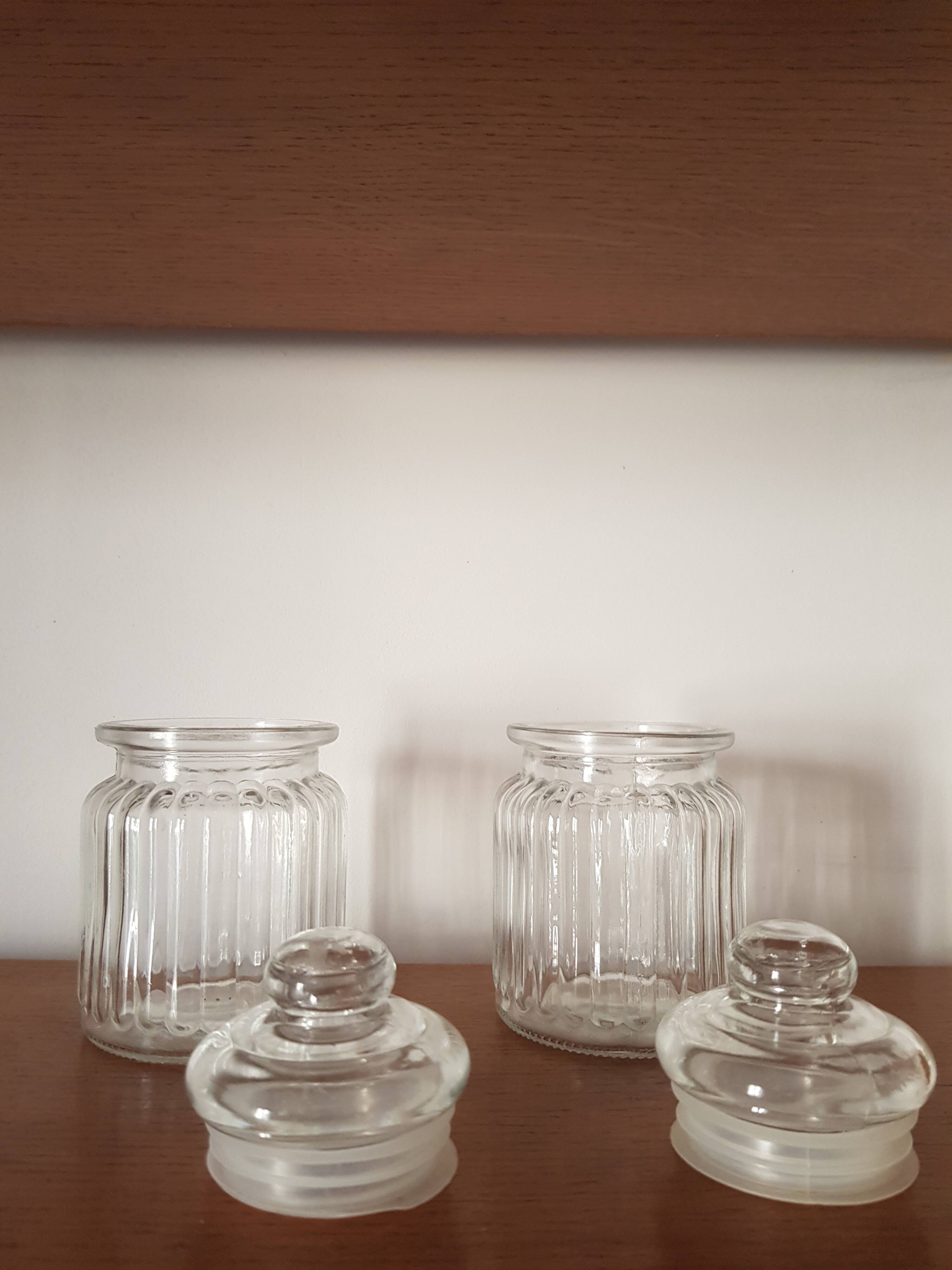 Set of 2 small vintage candy boxes