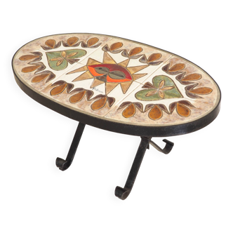 R. Corroyez ceramic coffee table