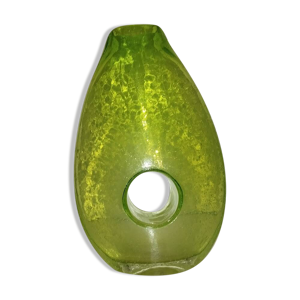 Vase artisanal vintage - vert