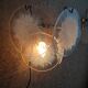Pair of Gino Vistosi Murano wall lamps 60/70s