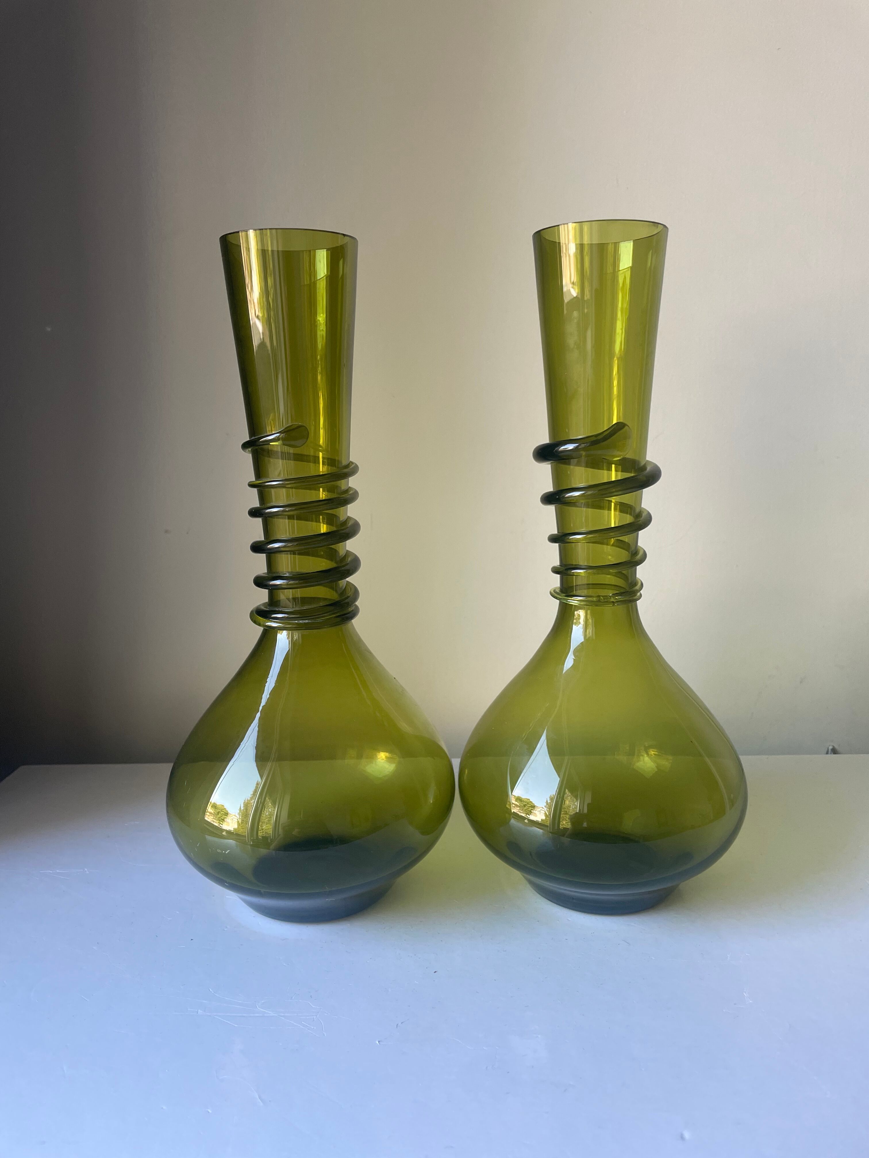Pair of Danish Vases by Jacob Bang