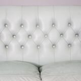 2 seater sofa in Valdichienti leather, 80s