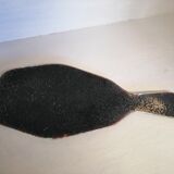 Beveled hand mirror 30x12cm