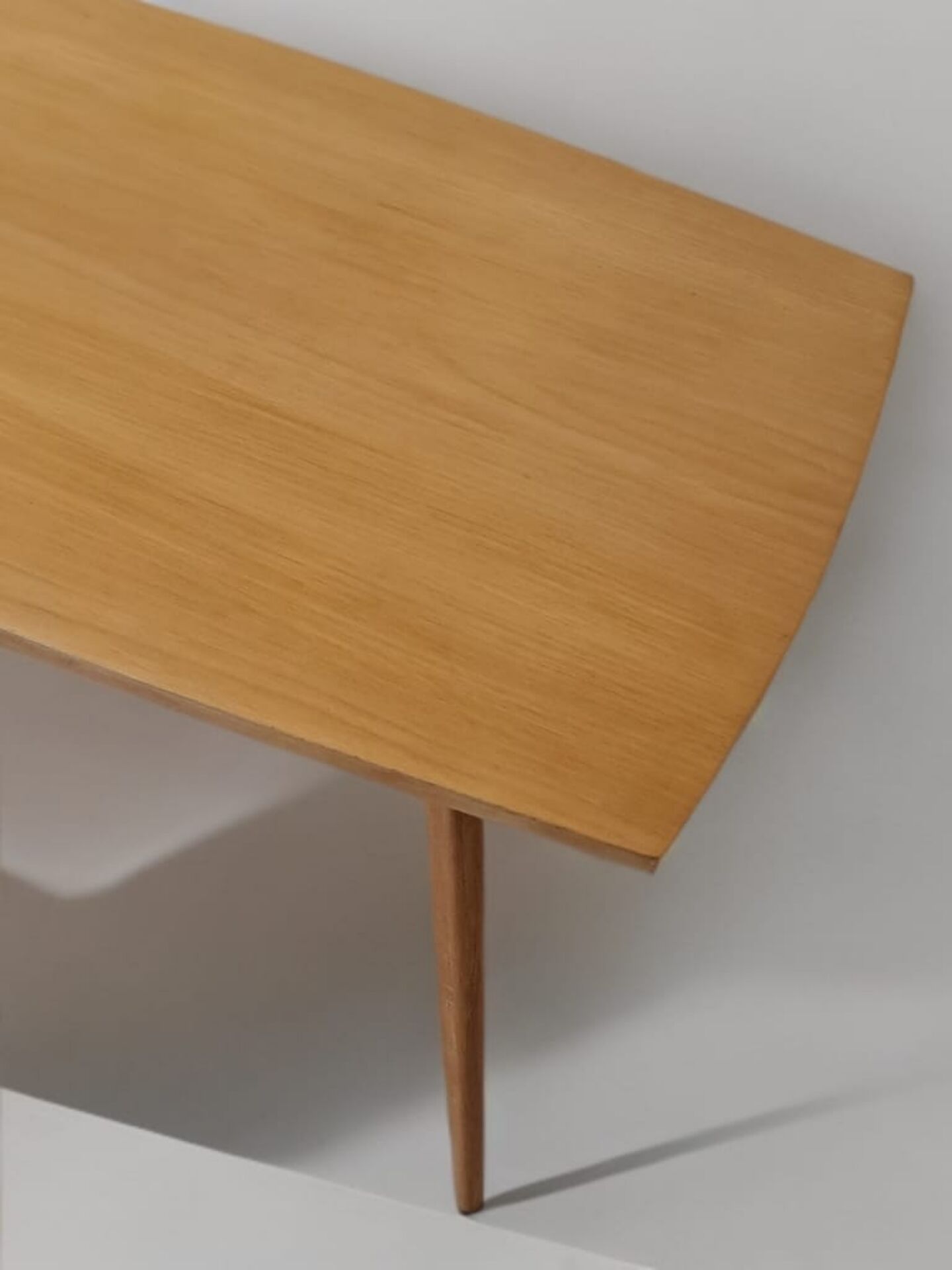 Side table in ash by Rakovnik, Czech vintage 1960s