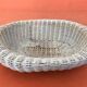 Bread basket soft woven wicker