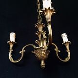 Lustre 3 bronze lights