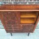 Vintage rosewood sideboard, antique secretary furniture, bookcase