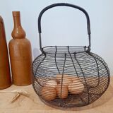 Panier en métal ancien