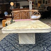 Marble coffee table