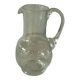 Carafe pichet en cristal decor grave