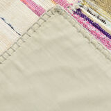 Boho ethnic flatweave vintage rug 124x170cm