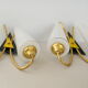 Pair of vintage wall lamps 1950