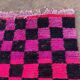 Handmade square Berber rug, size 150 x 250 cm