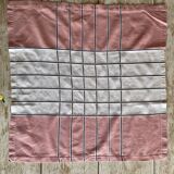 6 vintage napkins 70's - 55x55 cm - cotton