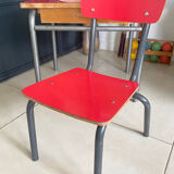 Vintage Formica children's desk and chair set