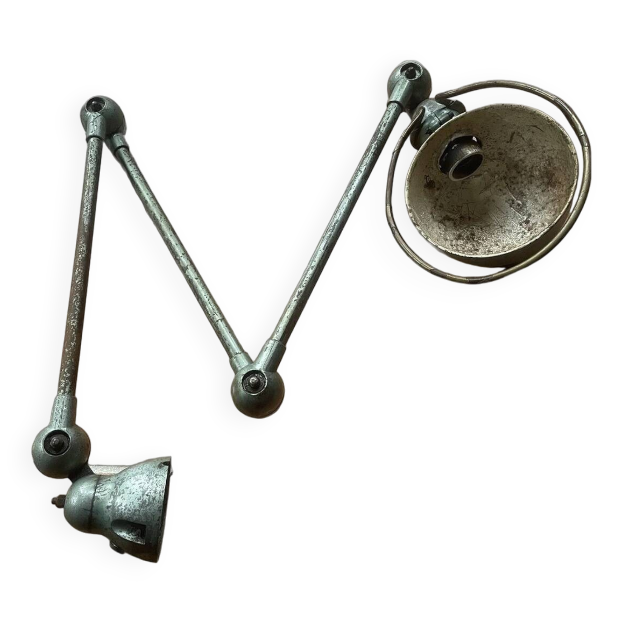 Jielde lamp with 3 arms to be restored.