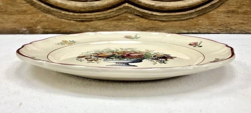 6 old dessert plates Floralia Villeroy & Boch model