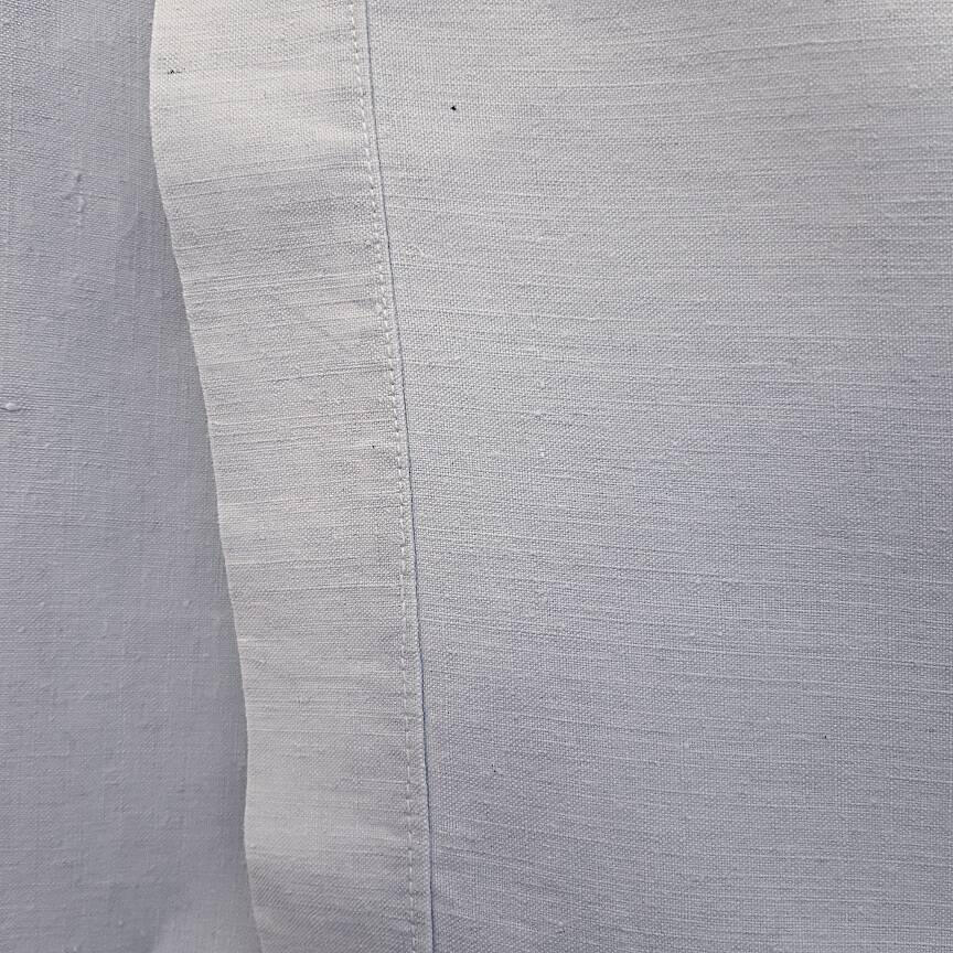 antique tablecloth with lace trim 180x163 cm