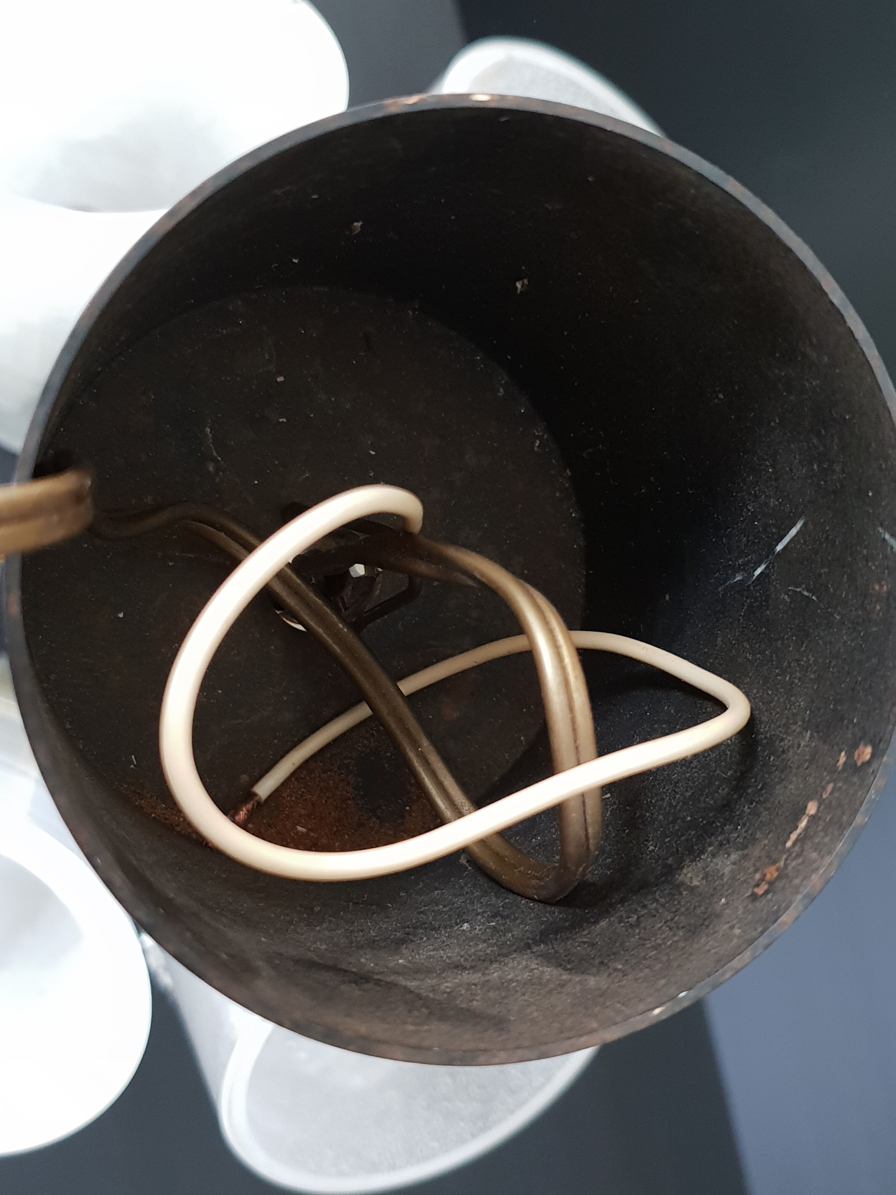 Vintage Murano 1960 Italian glass chandelier