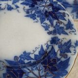 Set of 4 Bryonia model dessert plates from Sarreguemines U&C, between 1880 and 1900