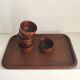 Danish teak tray