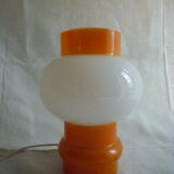 Opaline lamp 1970s vintage