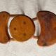 Vintage tripod stool trio