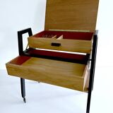 Scandinavian Wood Bar Cart Trolley
