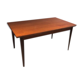 Table vintage avec rallonges des années 60