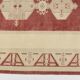 Tapis floral anatolien vintage