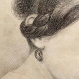Portrait dessin ancien
